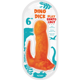 Hott Products Dino Dick Fantasy Dildo Orange Realistic Dildos