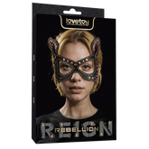 Lovetoy Adjustable PU Leather Bunny Mask Masks And Blindfolds