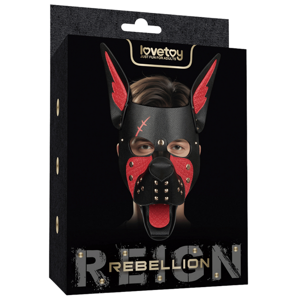 Lovetoy Scarred Alpha Pup Fetish Play Mask Masks And Blindfolds
