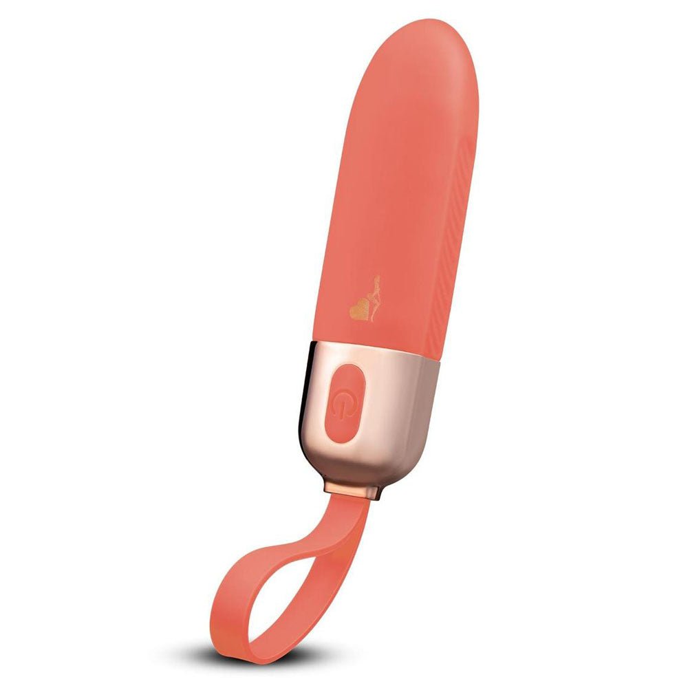 Xgen Products LAPDANCE Popsicle Mini Pocket Wand USB Rechargeable Bullet Vibrator Pink Bullet Vibrators