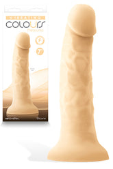 NS Novelties Colours Pleasures Realistic Silicone Dildo Flesh 17.8cm Realistic Dildos