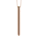 Le Wand Chrome Vibrating Pendant - Elegant Pleasure on the Go Mini & Slim Vibrators