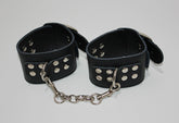 LeatherCreations Wrist Restraints with Adjustable Buckle Cuffs and Restraints