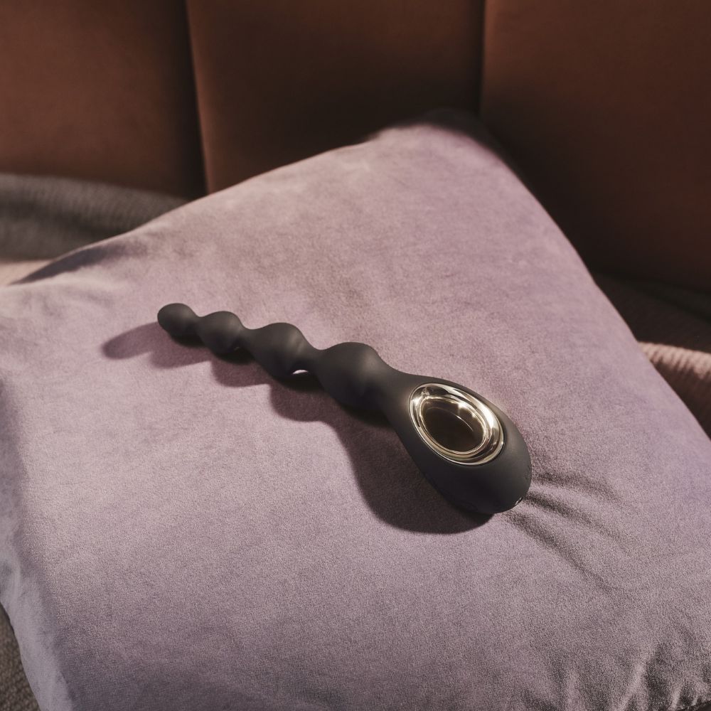 Lelo Soraya Vibrating Anal Beads Massager Clit Ticklers and Pulsators