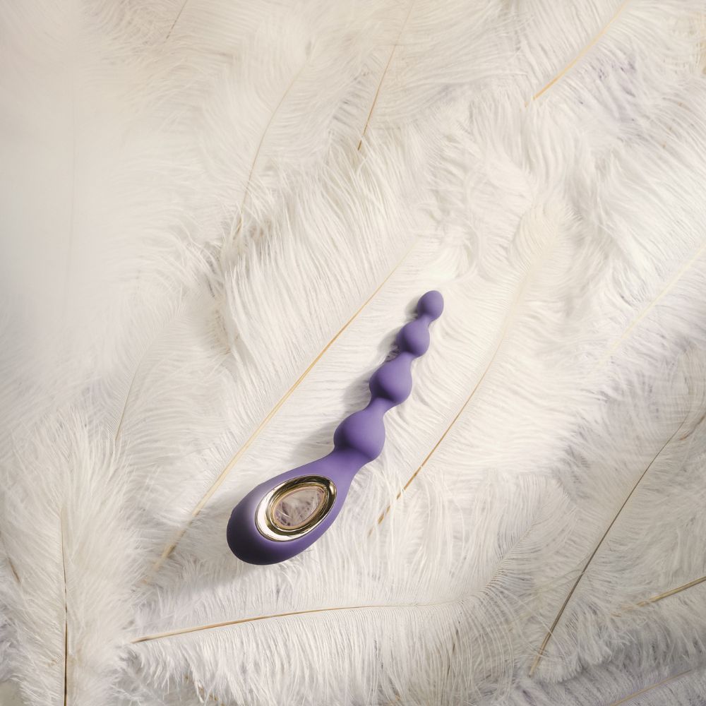Lelo Soraya Vibrating Anal Beads Massager Clit Ticklers and Pulsators