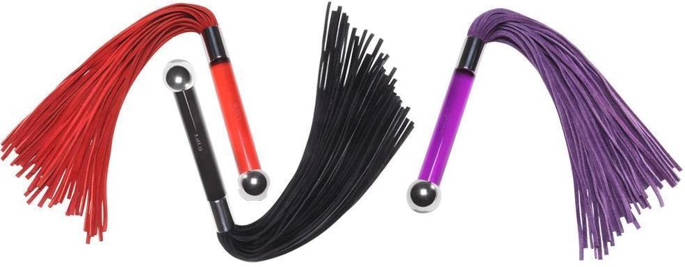 Lelo Sensua Suede Bondage Play Whip Whips And Crops