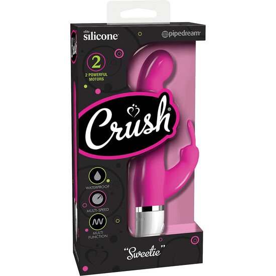 Pipedream Crush Sweetie Multi Functions Rabbit Massager Rabbit Vibrators