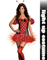 Light Me Up Ladybug Costume Fancy Dress Ups