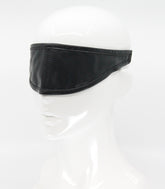 Love In Leather Mouldable Total Block Out Blindfold Black Masks And Blindfolds