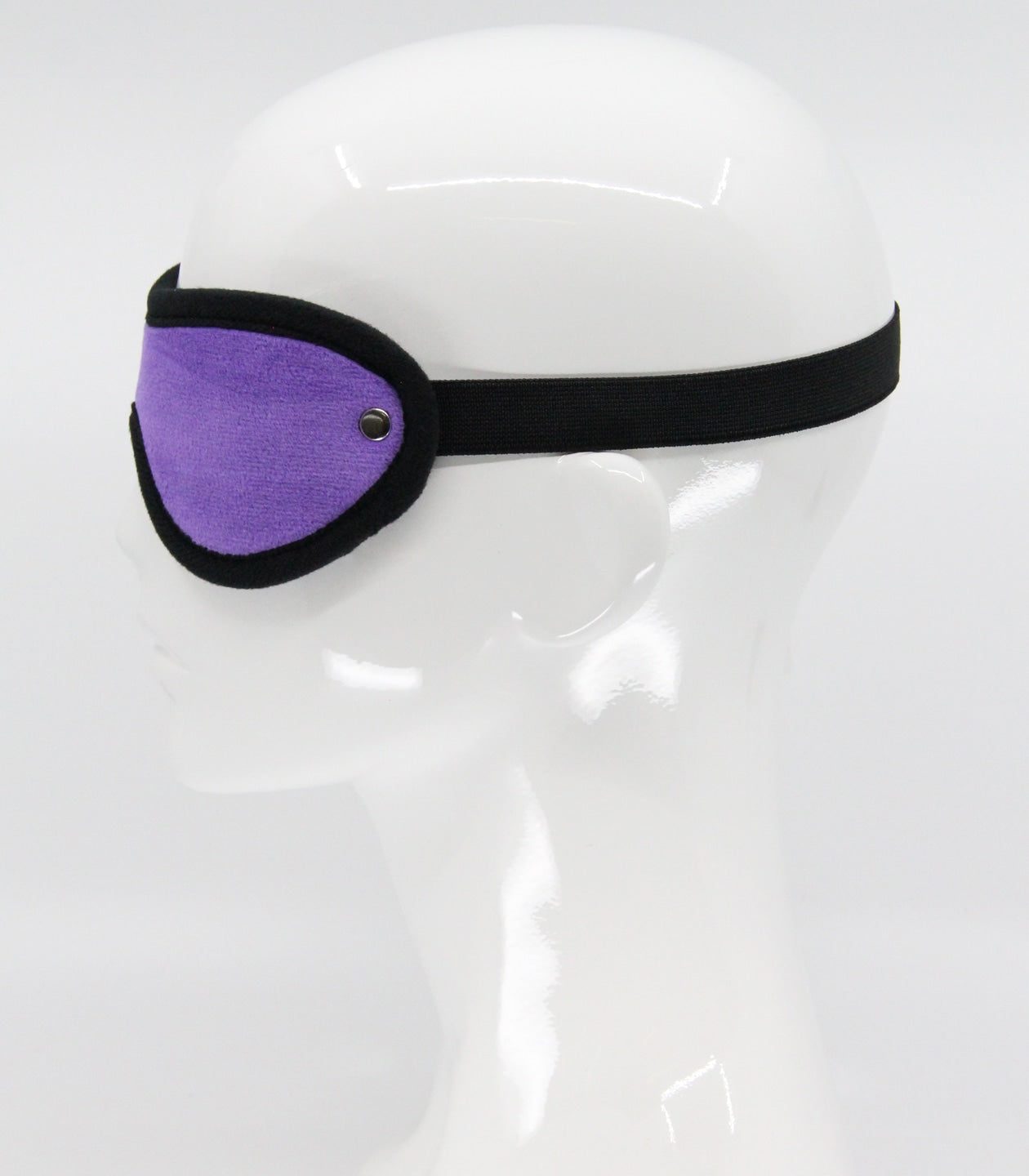 Love In Leather Soft Faux Fur BDSM Play Blindfold Masks And Blindfolds