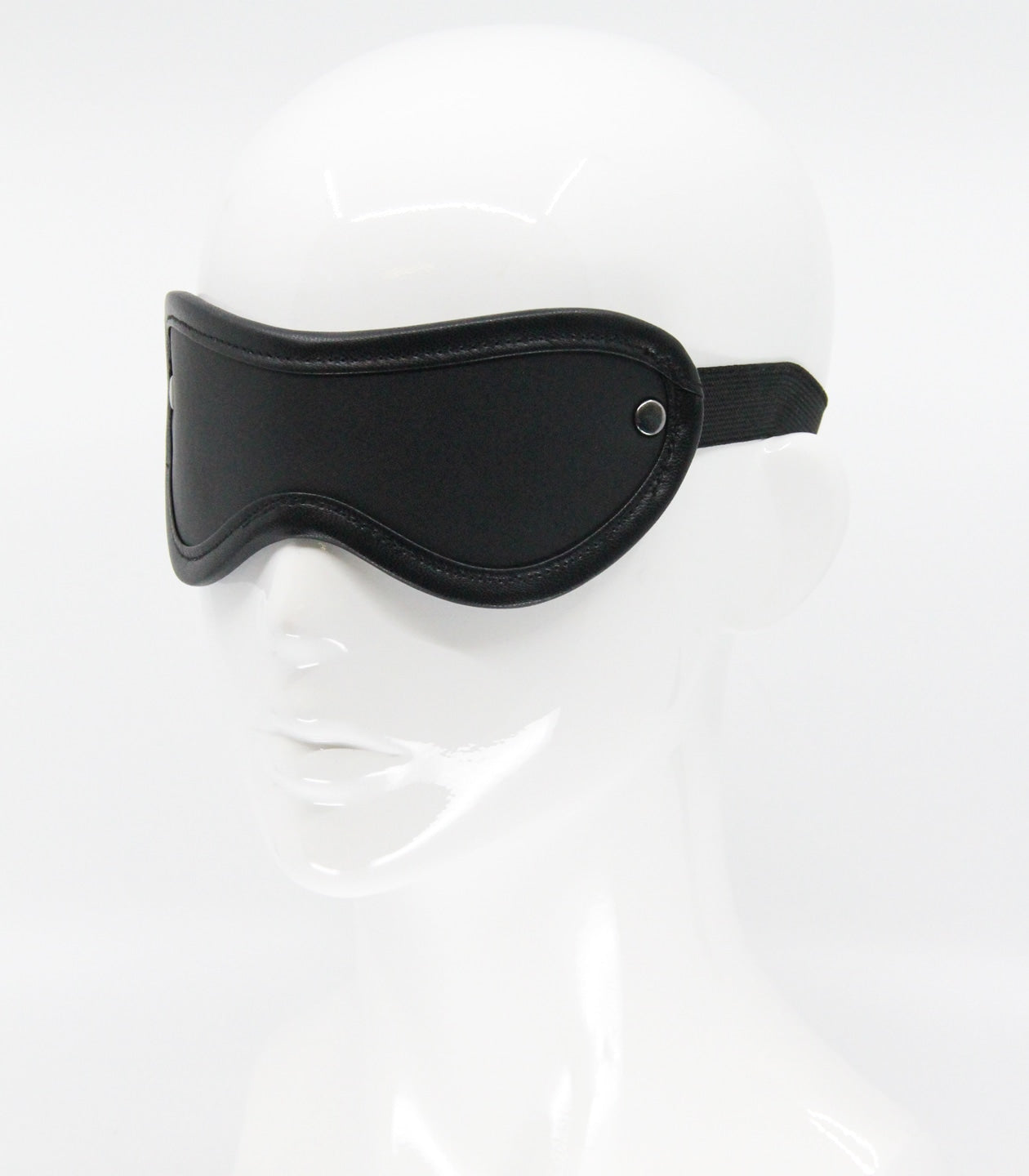 Love In Leather Blindfold with Coloured Hardware Masks And Blindfolds