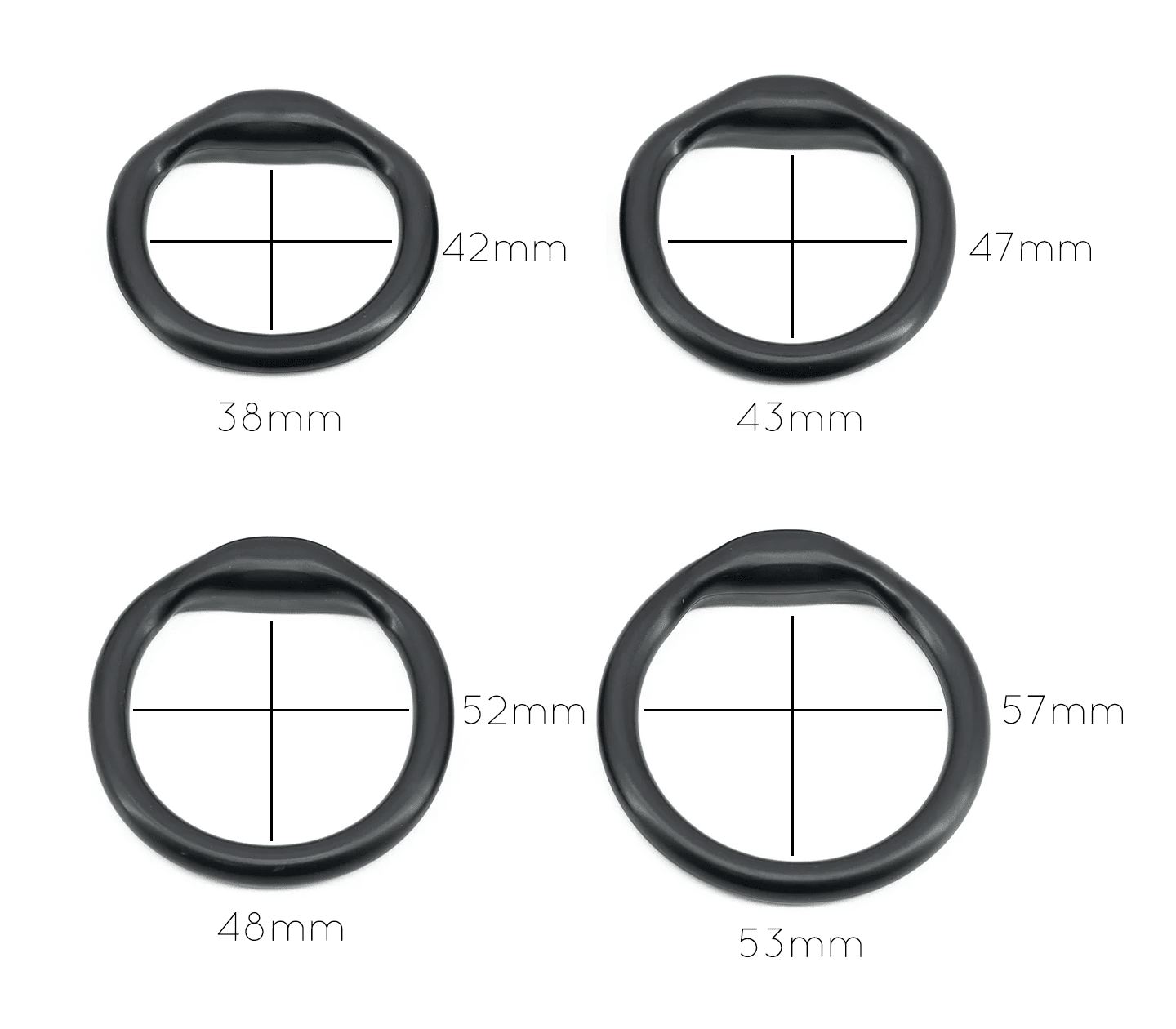 Love In Leather Micro Cock Cage with Urethral Opening Male Chastity