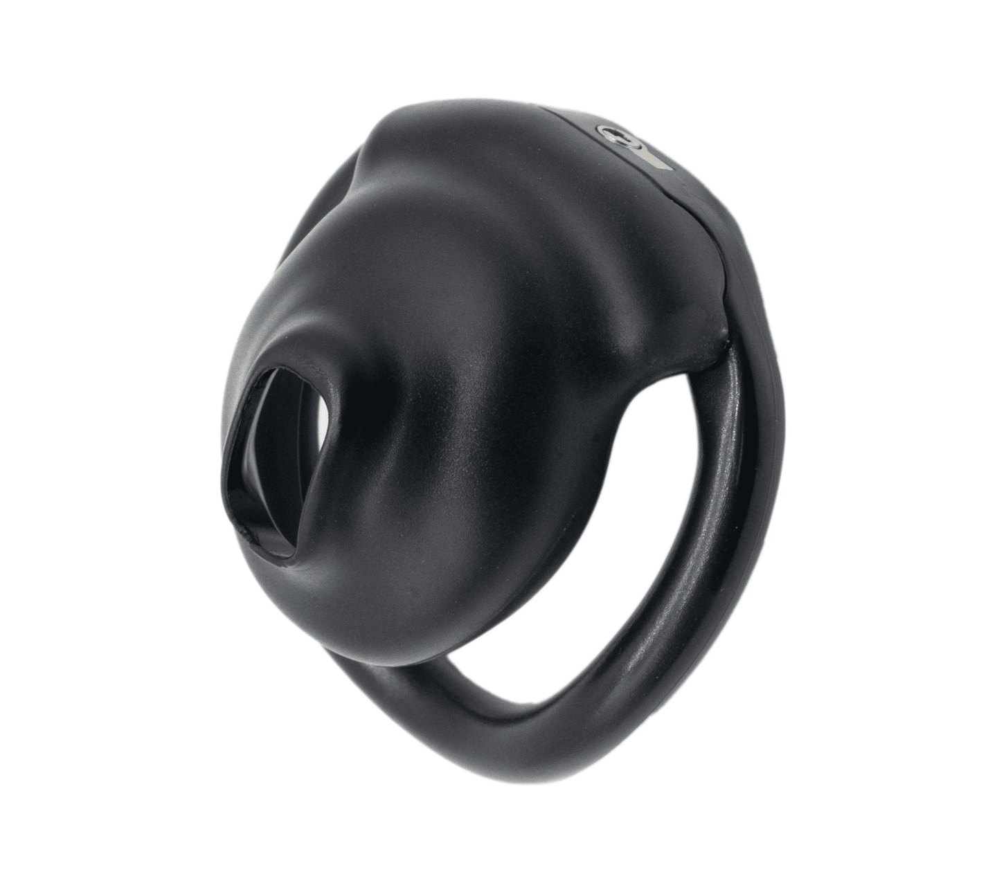 Love In Leather Micro Cock Cage with Urethral Opening Male Chastity