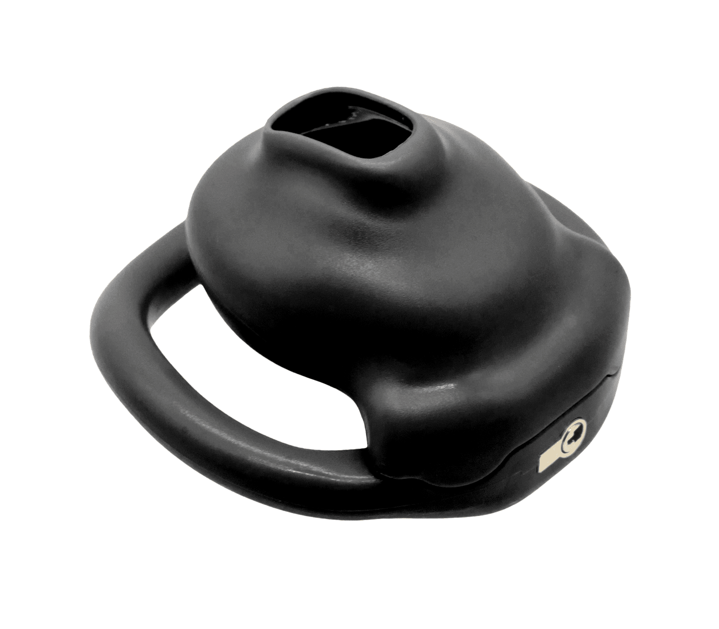 Love In Leather Micro Cock Cage with Urethral Opening Male Chastity