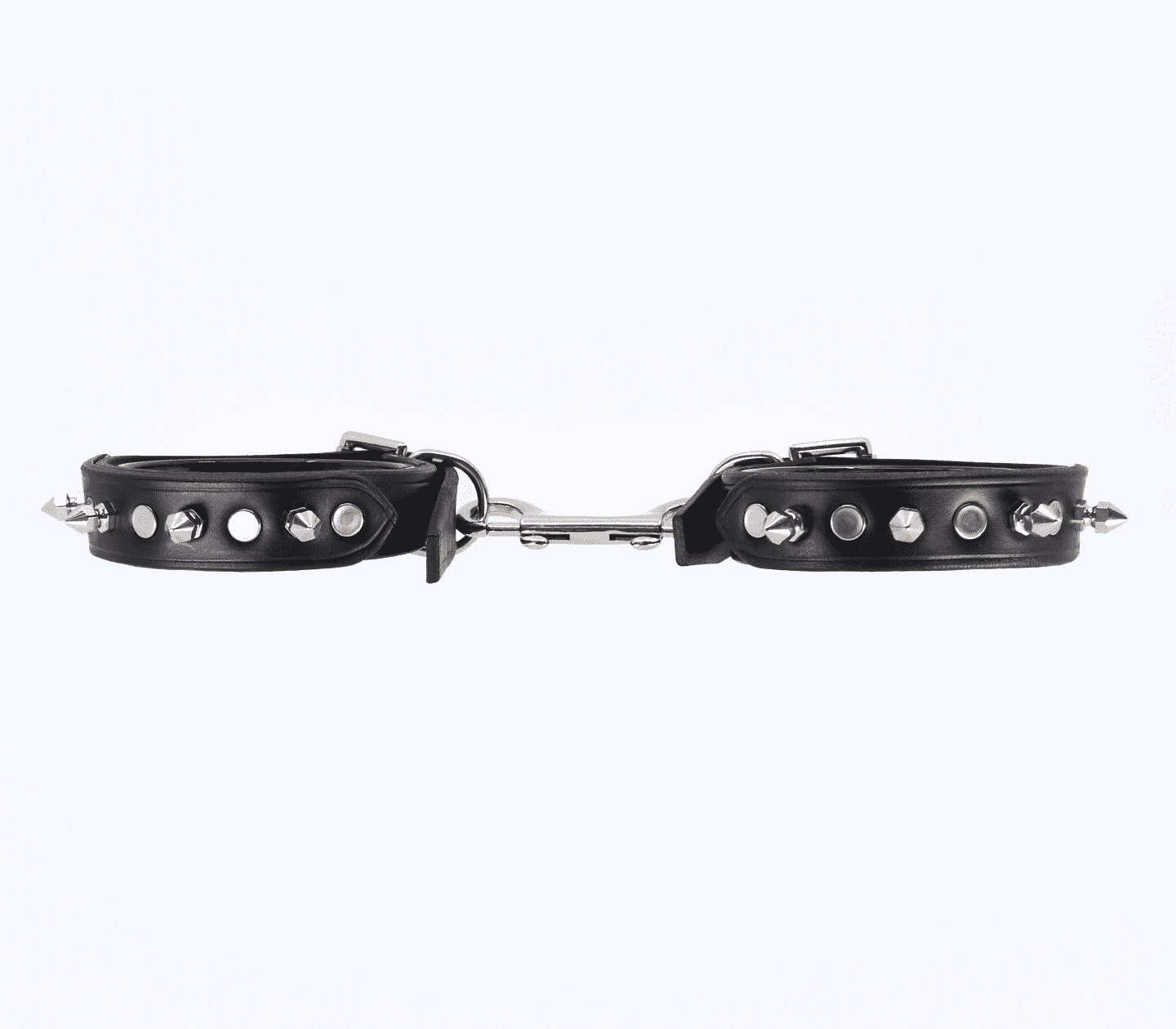 Love In Leather Spiked Leather Bondage Wrist Cuffs Cuffs And Restraints