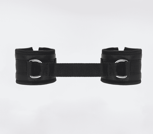 Love In Leather Bright and Soft Satin Wrist Cuffs - Cuffs And Restraints