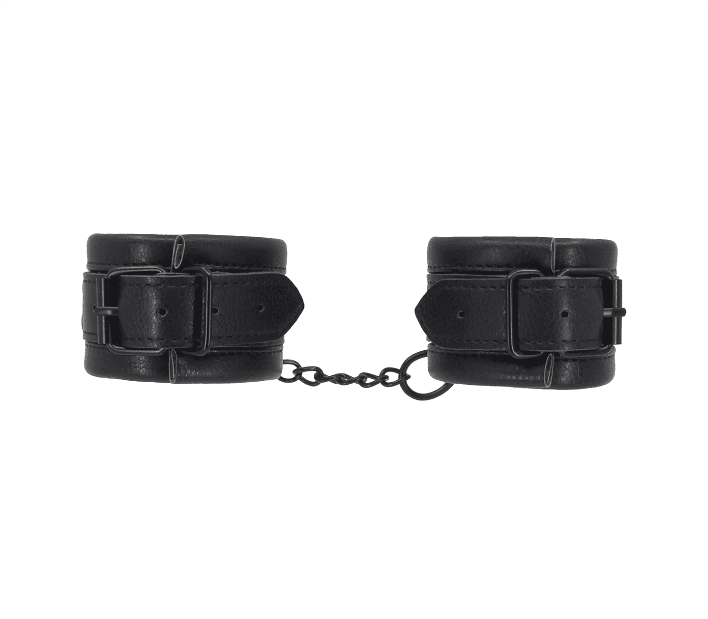 Love In Leather Padded Faux Leather Wrist Cuffs Cuffs And Restraints