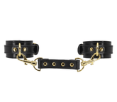 Love In Leather Premium Faux Leather Wrist Cuffs Black Cuffs And Restraints