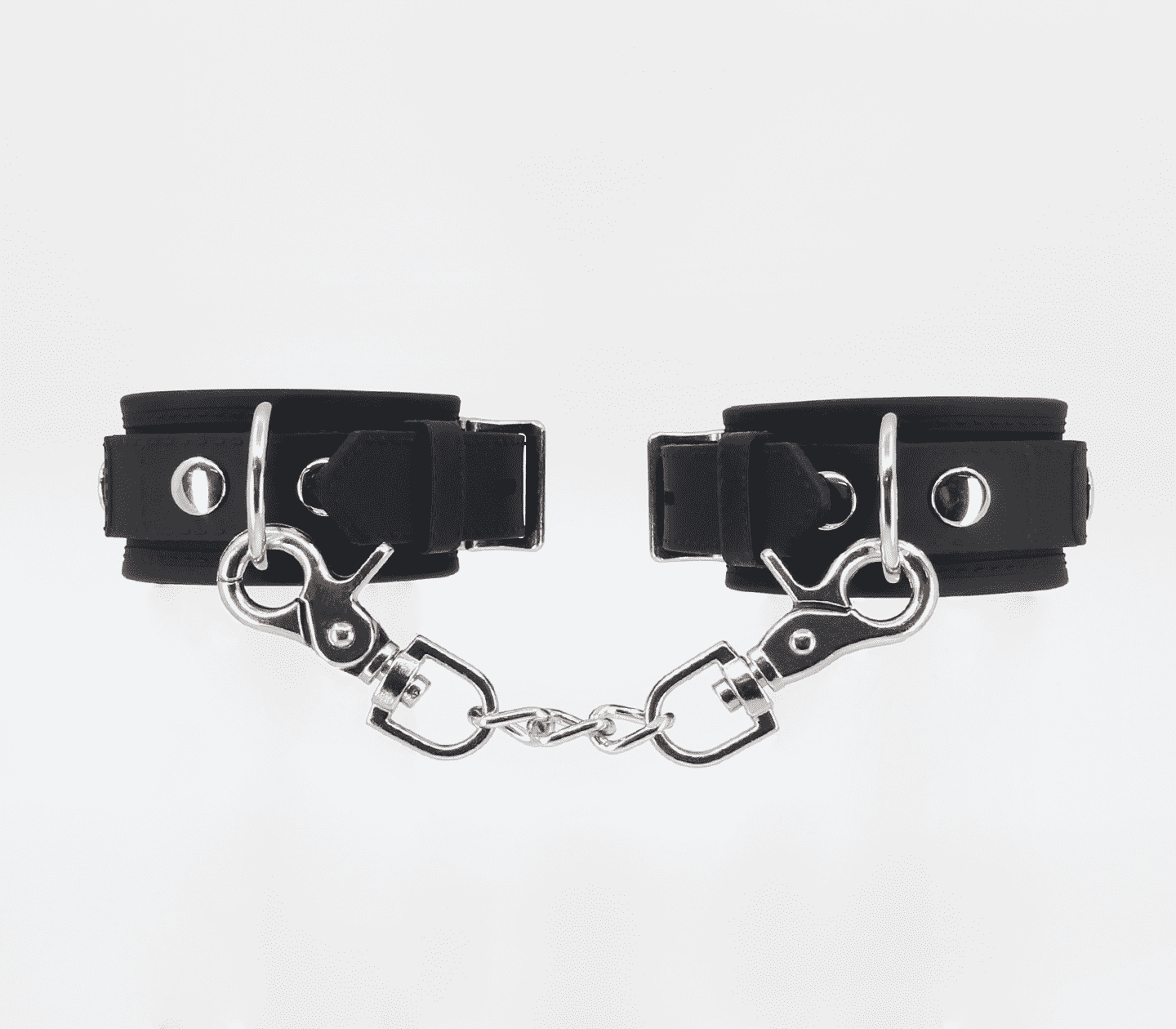 Love In Leather Heavyweight Silicone Wrist Cuffs Default Title Cuffs And Restraints