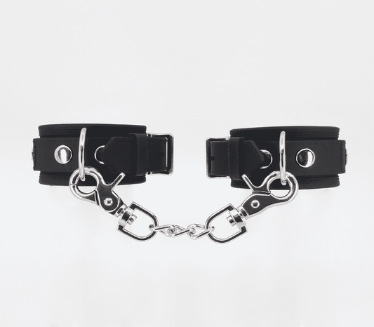 Love In Leather Heavyweight Silicone Wrist Cuffs Default Title Cuffs And Restraints