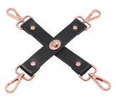 Love In Leather Bondage Play Hogtie Piece Cuffs And Restraints