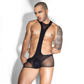 Love In Leather Sexy Mens Body Stockings Default Title Mens Briefs And Boxers