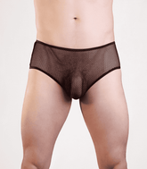 Love In Leather Mens Mesh Sexy Briefs S M Mens Briefs And Boxers