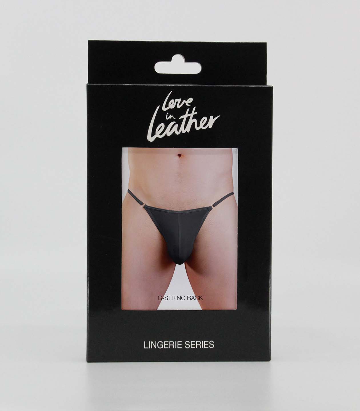 Love In Leather Soft Poly-Cotton Mens G-String L/XL Jocks and G-Strings