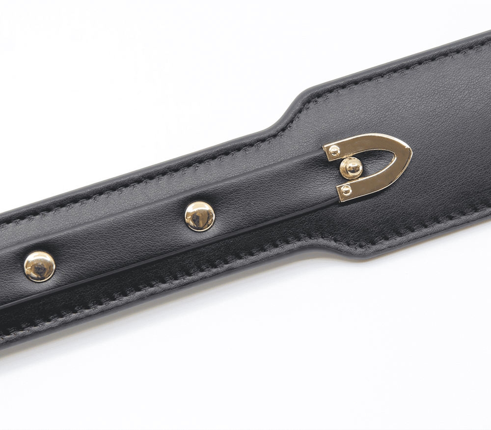 Love In Leather BDSM Paddle With Coloured Hardware Paddles And Slappers