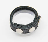 Love In Leather Adjustable amd Quick Release Cock Band 2 Speed Cock Rings