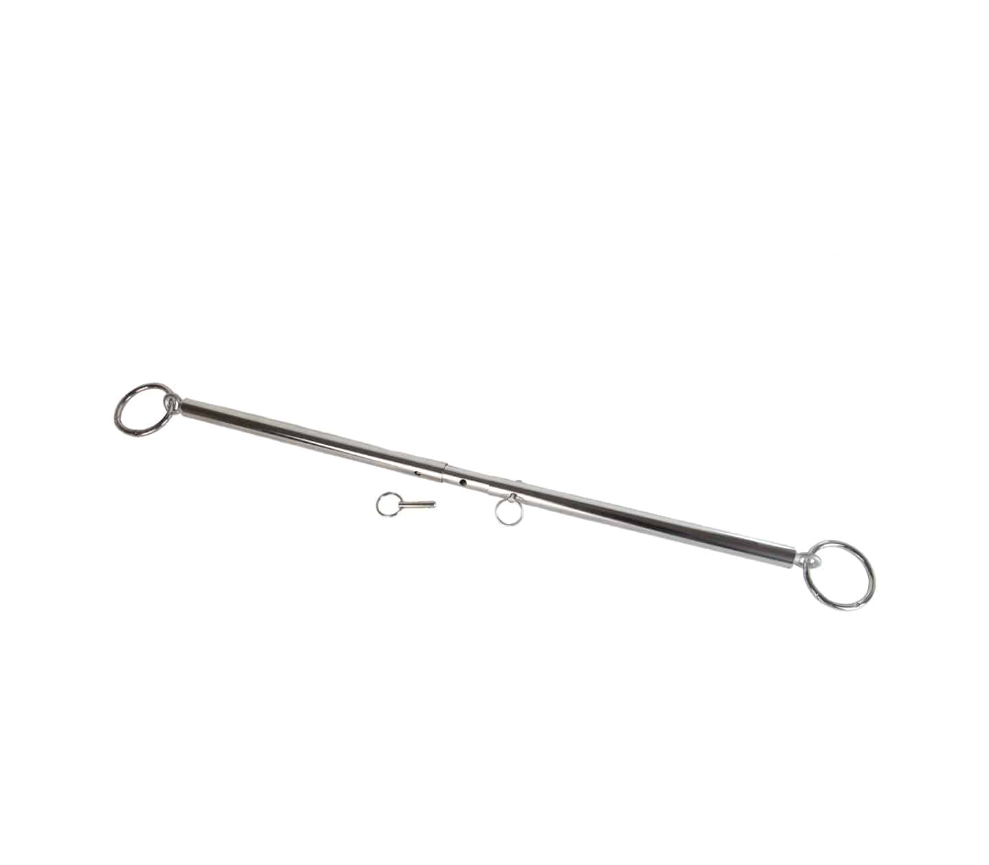 Love In Leather Silver Adjustable Spreader Bar Default Title Spreaders and Hangers