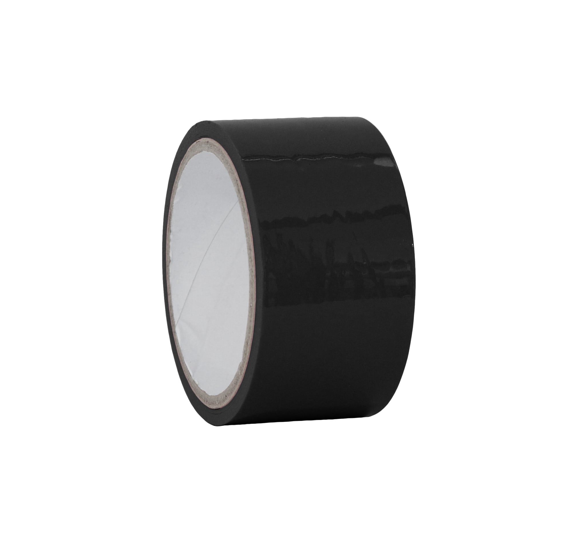 Love In Leather 10m PVC Bondage Play Tape Black Cuffs And Restraints