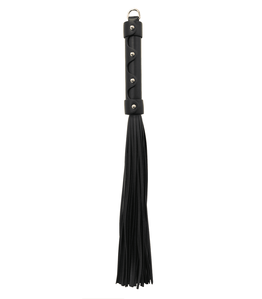 Love In Leather BDSM Flogger With Coloured Hardware Whips And Crops