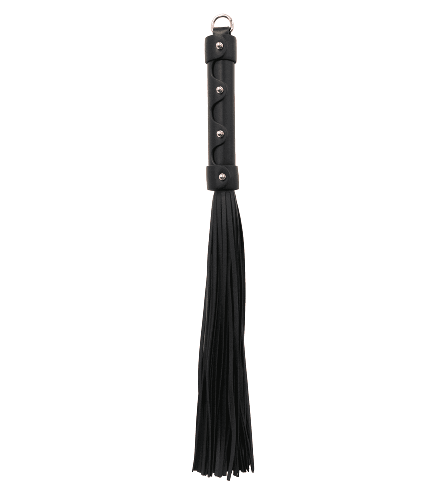 Love In Leather BDSM Flogger With Coloured Hardware Whips And Crops