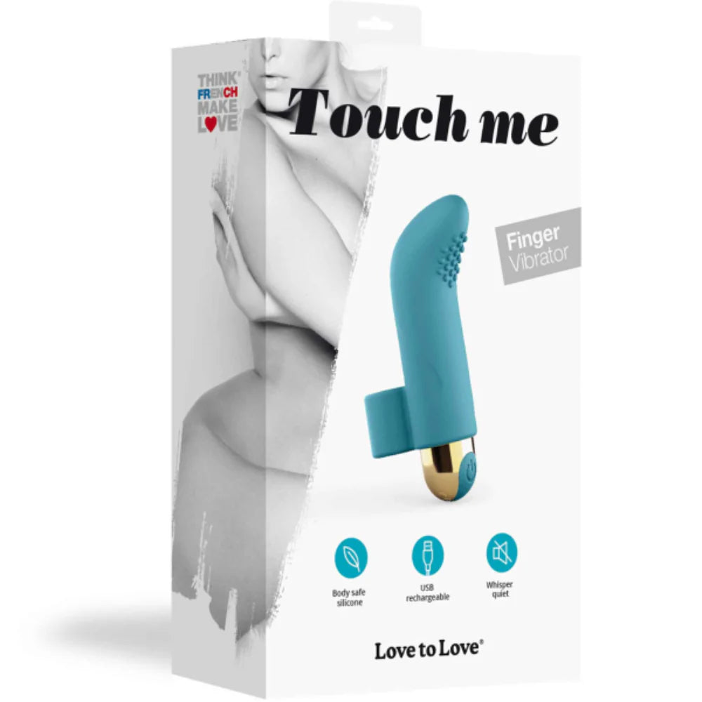 LOVE TO LOVE Touch Me - Targeted G-Spot Pleasure Vibrator - Finger and Tongue Vibrators