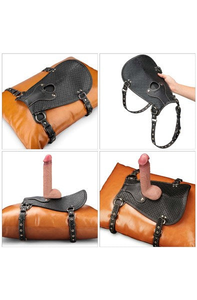 Lovetoy Rebellion Reign Adjustable Dildo Saddle - Sex Furniture