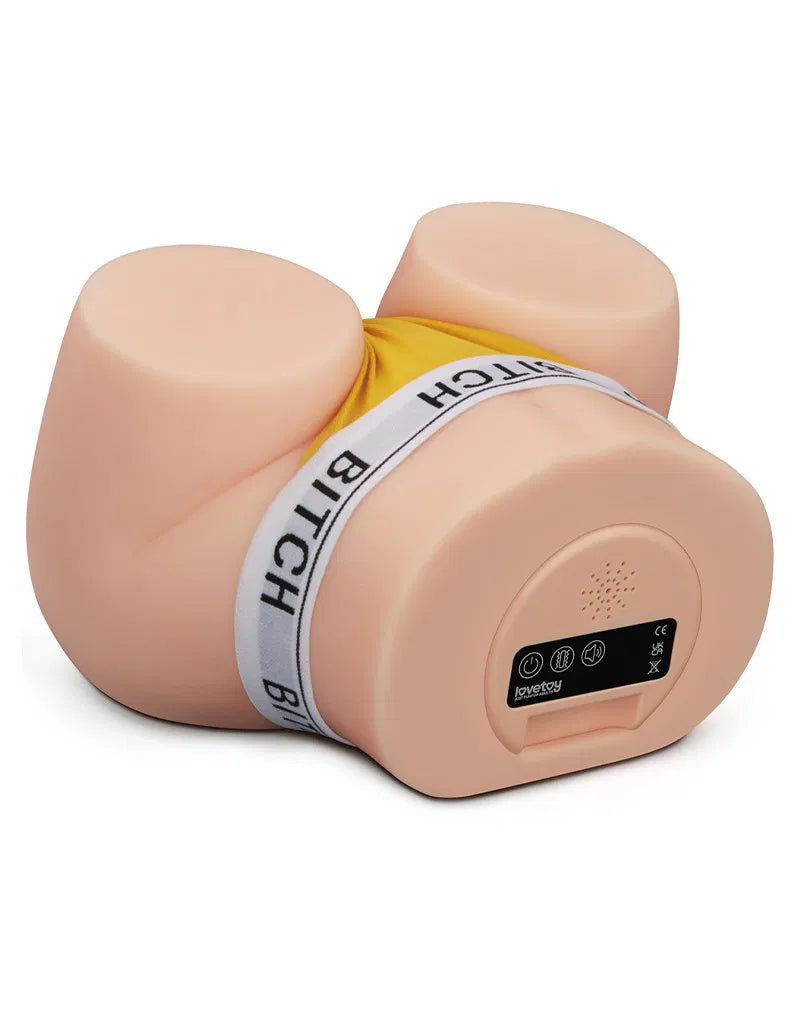 Lovetoy Streetgirls Sensation Pulse Doggy Style Vibrating Male Masturbator - Masturbators and Strokers