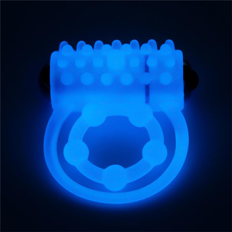 Lovetoy Lumino Play Vibrating Penis & Balls Ring Vibrating Cock Rings