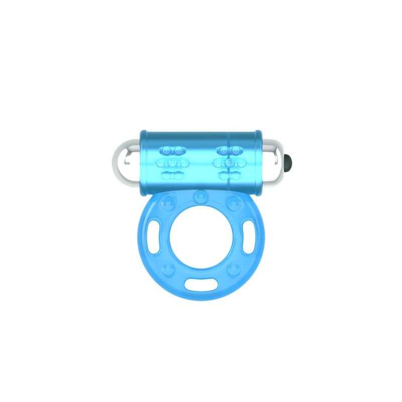 Lovetoy Lumino Play Male Vibrating Penis Ring Blue Vibrating Cock Rings