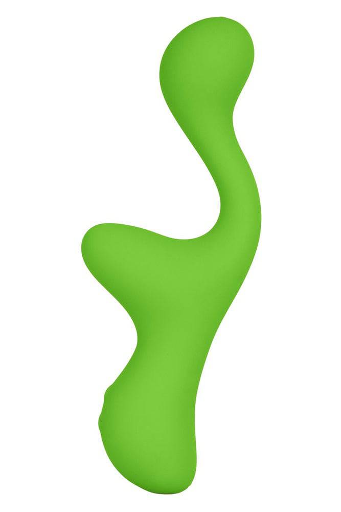 Lust By Jopen L16 Silicone Rabbit Vibrator Green Prostate Toys