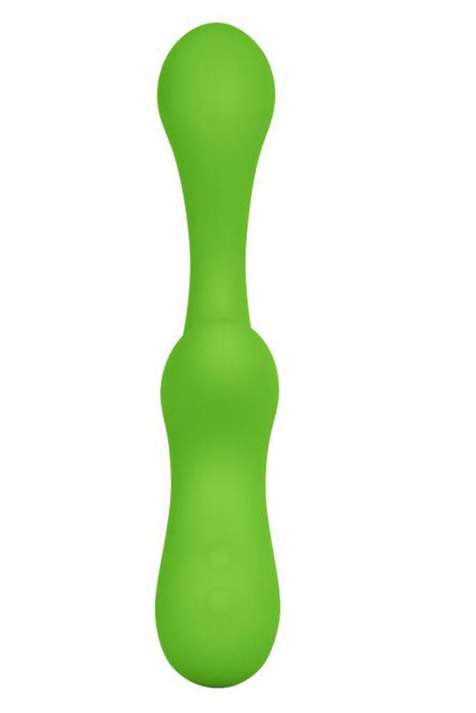 Lust By Jopen L16 Silicone Rabbit Vibrator Green Prostate Toys