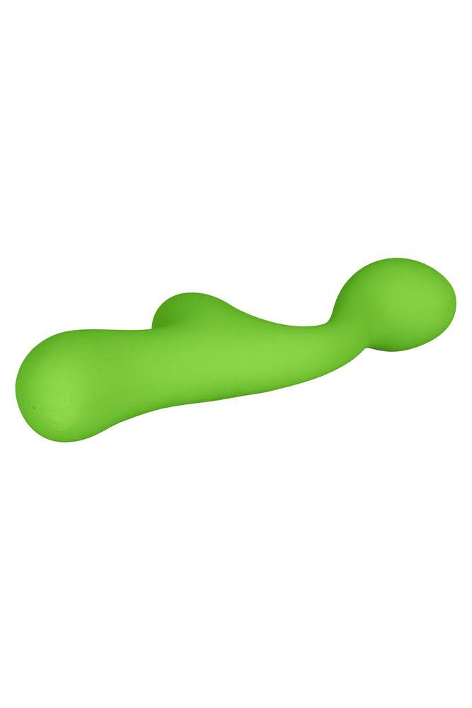 Lust By Jopen L16 Silicone Rabbit Vibrator Green Prostate Toys