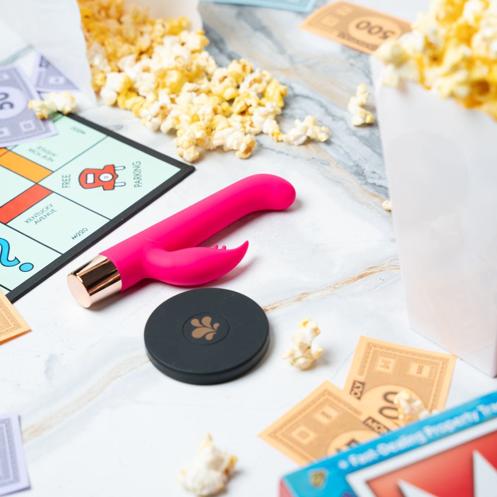 Maia HAILEY PRO QI Wireless Rechargeable Rabbit Vibrator Pink Rabbit Vibrators