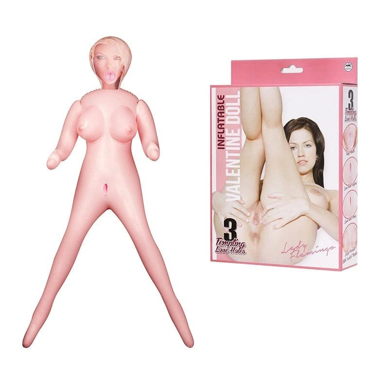 Lady Flamingo Inflatable Valentine Doll Love Dolls