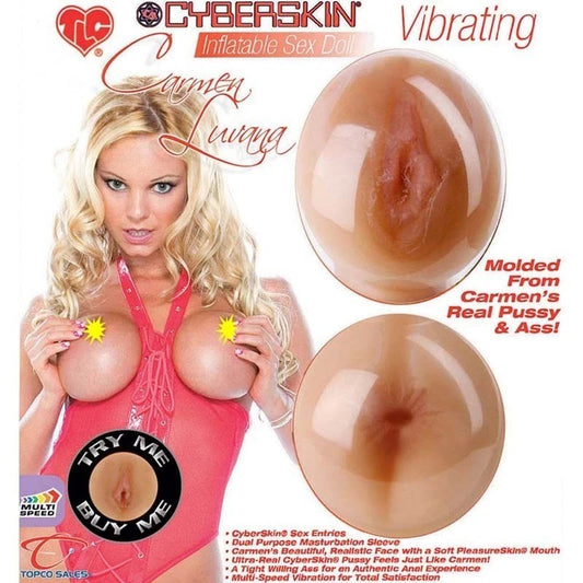 Carmen Luvana CyberSkin Vibrating Inflatable Sex Doll - Love Dolls