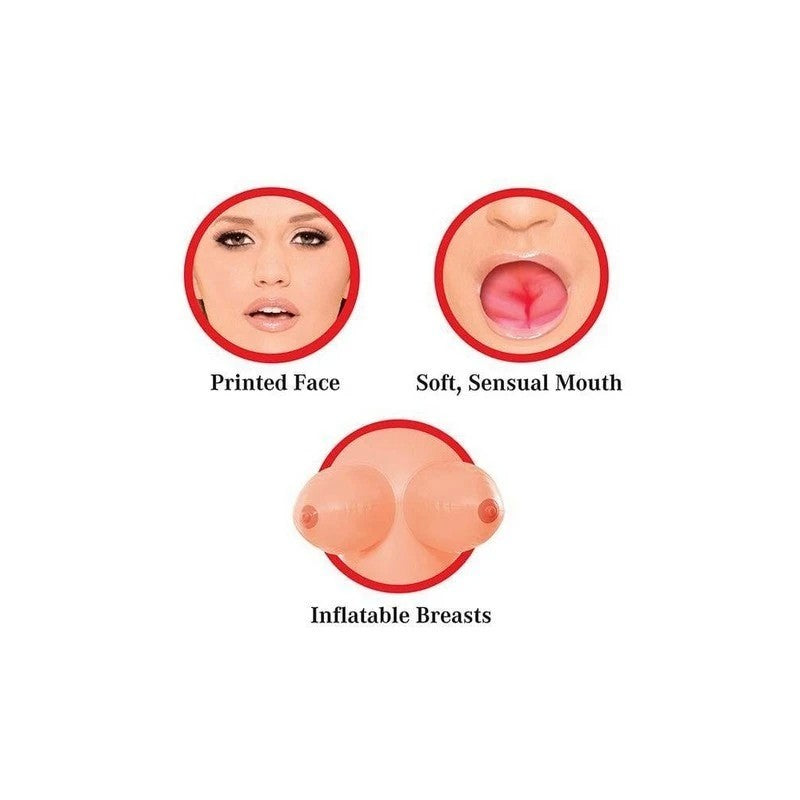 Pipedream Extreme Dollz Allie McSqueal Lifesize Blow Up Doll Love Dolls