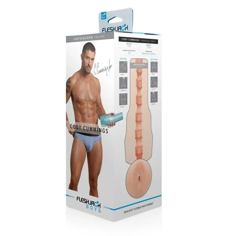 FleshJack Boys Cody Cummings Realistic Pleasure Mens Stroker Realistic Butts And Vaginas