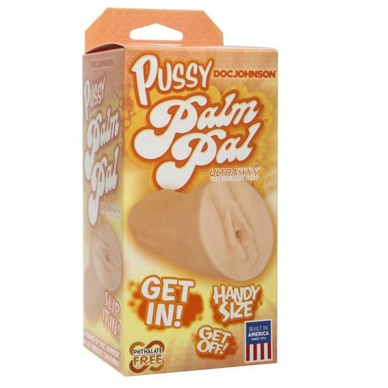 Doc Johnson Palm Pal UR3 Pussy Male Stroker Masturbators and Strokers
