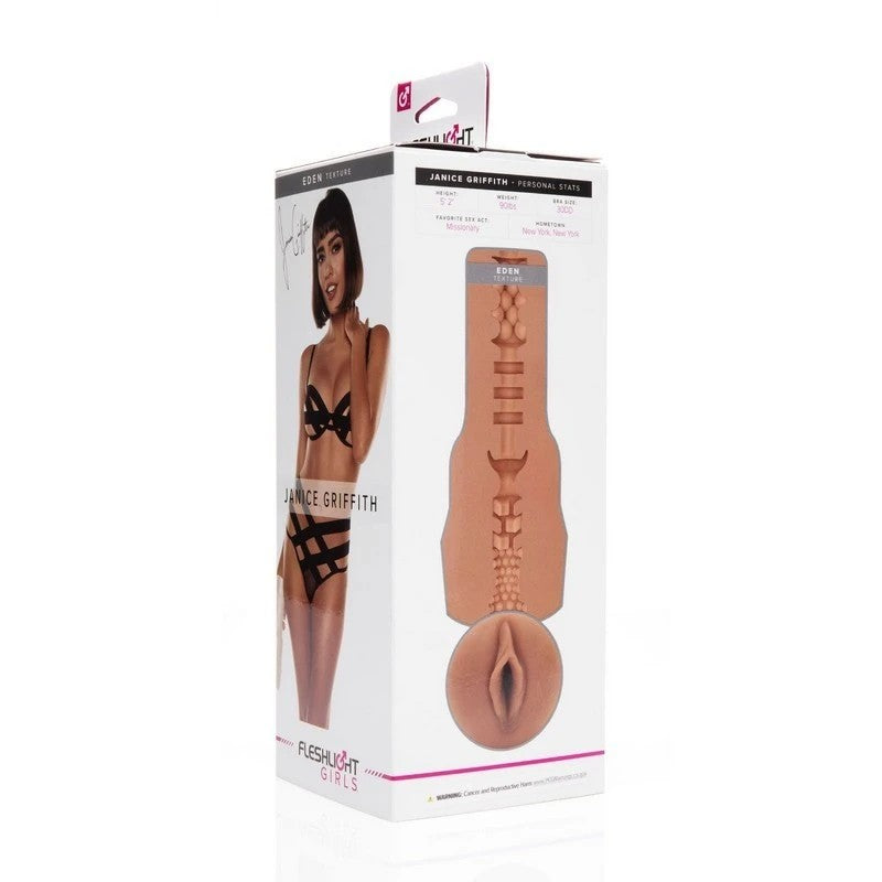 Fleshlight Girls Janice Griffith Eden Male Stroker Device Masturbators and Strokers