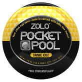 Zolo Pocket Pool Single Susie Cue - Discreet Pleasure Companion Masturbators and Strokers